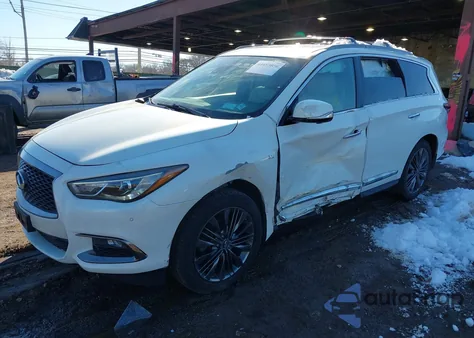 2019 Infiniti Qx60 Luxe z USA, uszkodzony, nr VIN 5N1DL0MM4KC515778